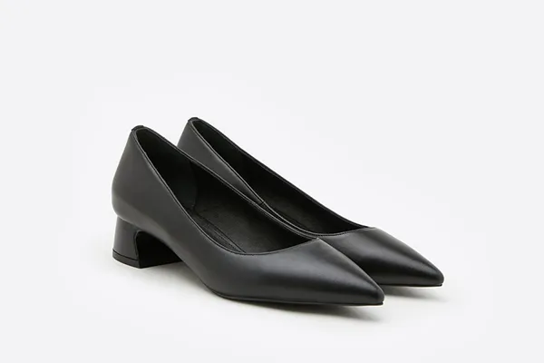 Giày Gót Thấp Pazzion Singapore 823-1A Black Size 37