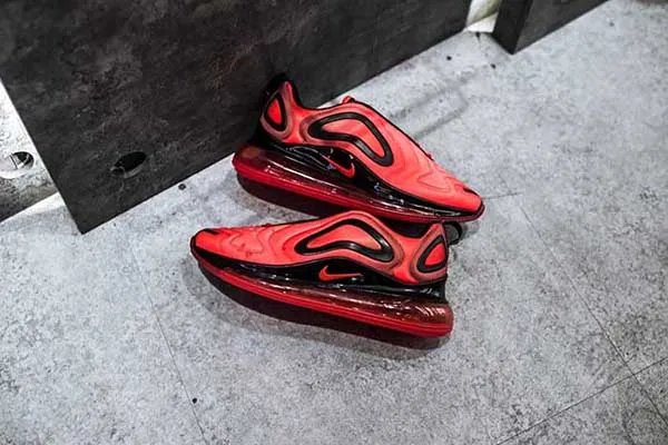 Giày Thể Thao Nike Air Max 720 Red Black Màu Đỏ