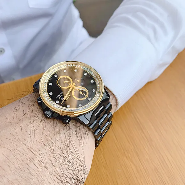 Đồng Hồ Citizen FB300857E Chandler Men's Black Watch 42mm