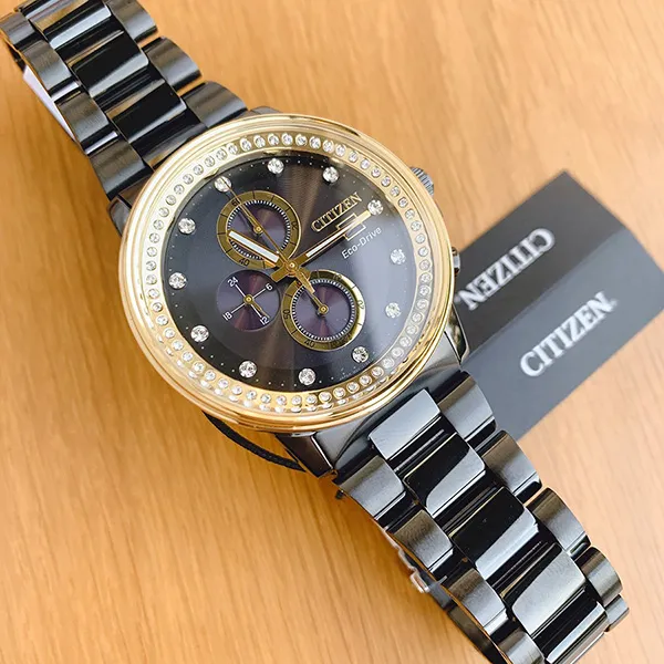 Đồng Hồ Citizen FB300857E Chandler Men's Black Watch 42mm