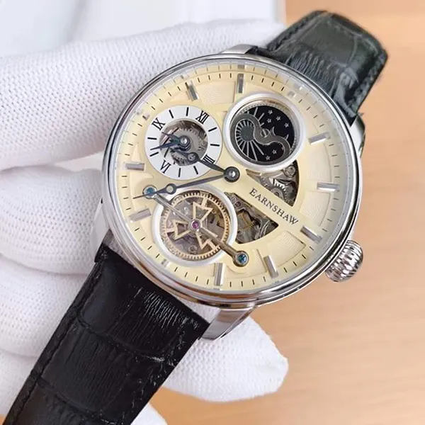 Đồng Hồ Thomas Earnshaw ES-8087-01 Màu Đen Vàng - Đồng hồ - Vua Hàng Hiệu