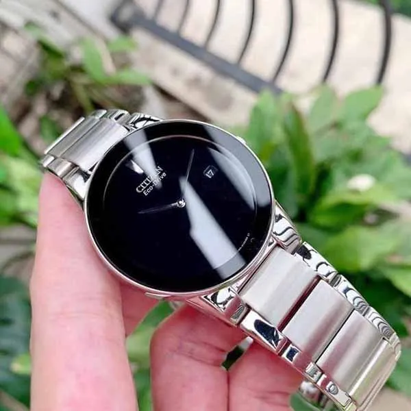 Đồng Hồ Citizen GA1050-51E Nữ Eco-Drive Màu Đen Bạc - Đồng hồ - Vua Hàng Hiệu
