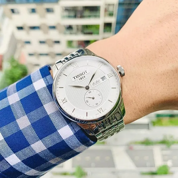 Đồng Hồ Tissot Le Locle Automatic Petite Seconde T006.428.11.038.01 Màu Bạc