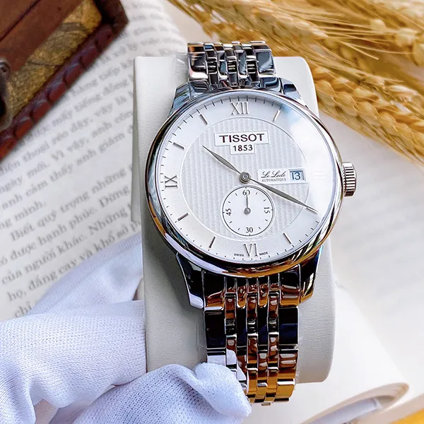 Đồng Hồ Tissot Le Locle Automatic Petite Seconde T006.428.11.038.01 Màu Bạc