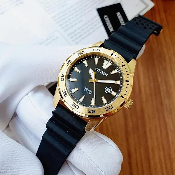 Đồng Hồ Nam Citizen BI1043-01E Màu Đen Vàng - Đồng hồ - Vua Hàng Hiệu