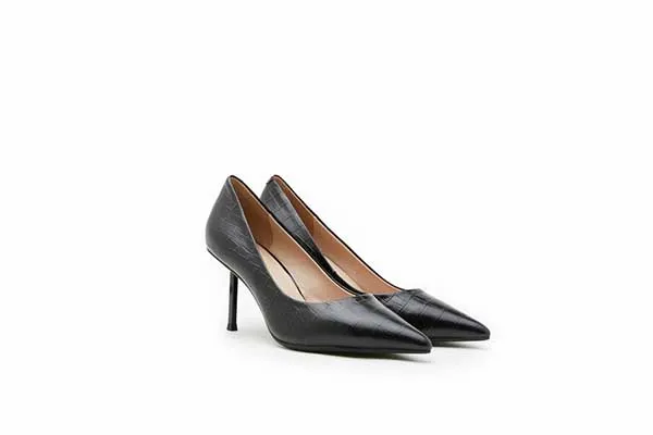 Giày Cao Gót Pazzion Singapore 1913-1 Black Size 35 - Giày - Vua Hàng Hiệu