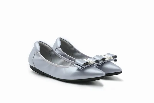 Giày Búp Bê Pazzion Singapore 208-20 Grey Size 36 - Giày - Vua Hàng Hiệu