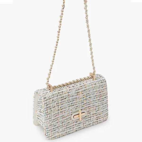 Túi Xách Tay Pedro Tweed Shoulder Bag 76610041 Phối Màu - Túi xách - Vua Hàng Hiệu