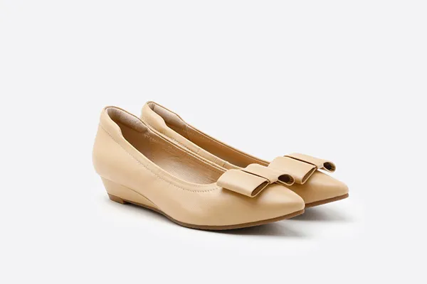 Giày Gót Thấp Pazzion Singapore 3089-31 Almond Size 36 - Giày - Vua Hàng Hiệu