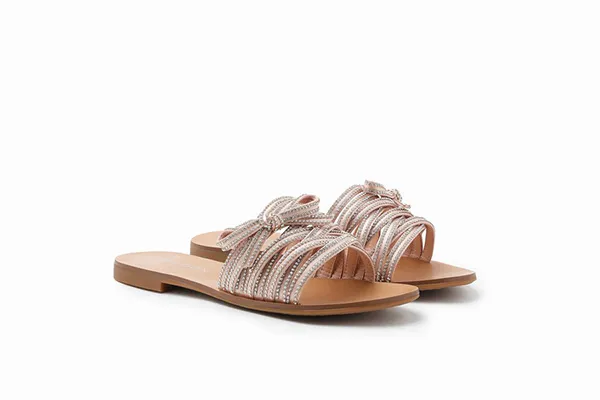 Dép Nữ Pazzion Singapore 8639-3 Almond Size 36 - Dép - Vua Hàng Hiệu