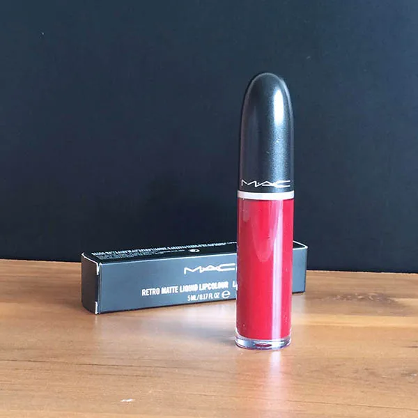Son Kem Mac Retro Matte Liquid Lip Colour Dance With Me Màu Đỏ Đậm - Son Môi - Vua Hàng Hiệu