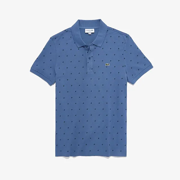 Áo Nam Lacoste Mens S/S Polo Màu Xanh Blue