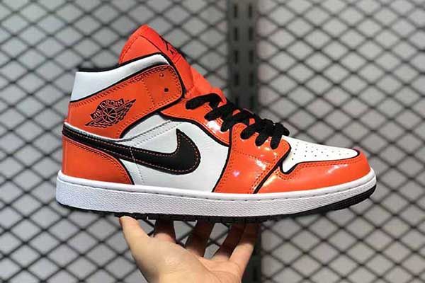 Giày Thể Thao Nike Jordan 1 Mid Turf Orange BQ6931-802 Màu Cam Size 41 - 2