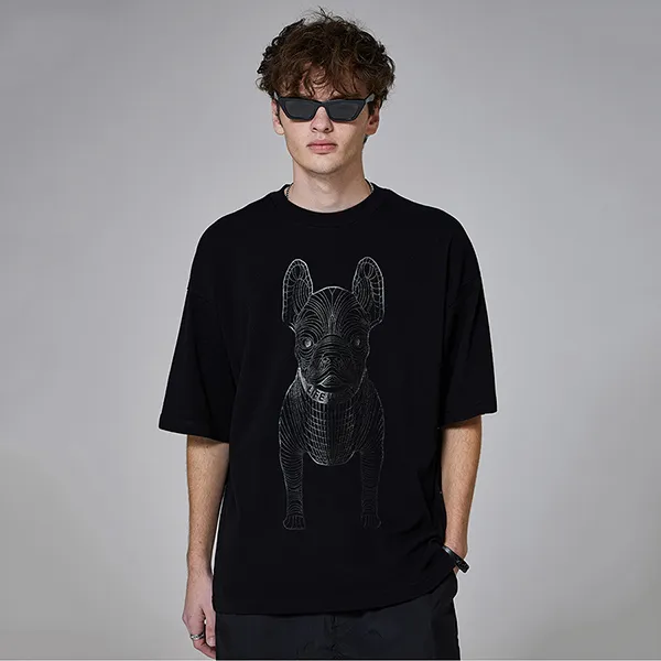 Áo Phông LifeWork Tshirt LW215TS990 Vanta Black Màu Đen Size M