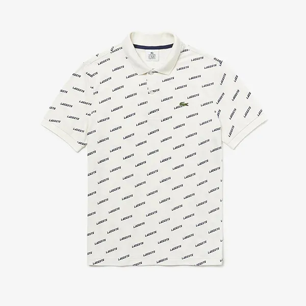 Áo Phông Lacoste Live Men's Ultra Slim Fit Polo Màu Trắng Size S