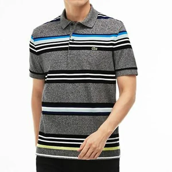 Áo Phông Lacoste Para Hombre Calce Regular PH7138 – QZY Màu Xám Size 3