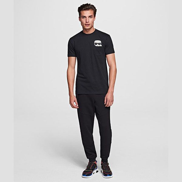 Áo Thun Karl Lagerfeld  Pocket T-Shirt  Màu Đen - 1