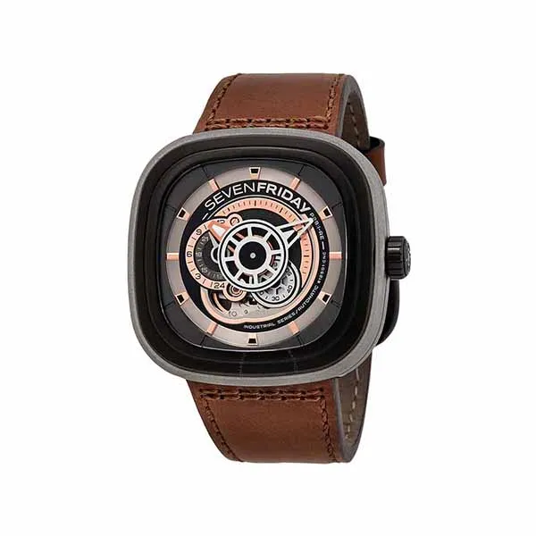 Đồng Hồ Nam SevenFriday Industrial Revolution Automatic Men's Watch P2-1 - Đồng hồ - Vua Hàng Hiệu
