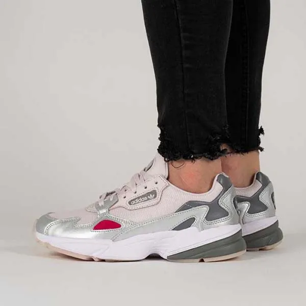 Giày Thể Thao Adidas Wmns Falcon Lux Luster Màu Trắng Ngà - Giày - Vua Hàng Hiệu
