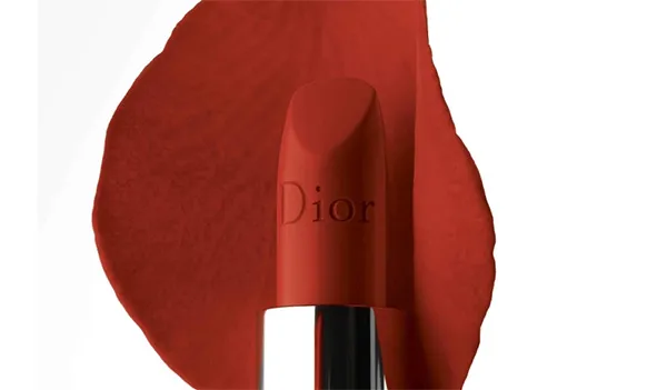 Son Dior Rouge New Matte 846 Concorde Màu Đỏ Cam Cháy