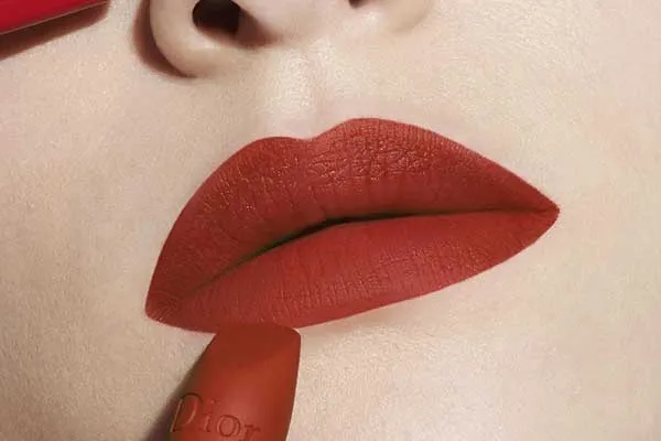 Son Dior Rouge New Matte 846 Concorde Màu Đỏ Cam Cháy