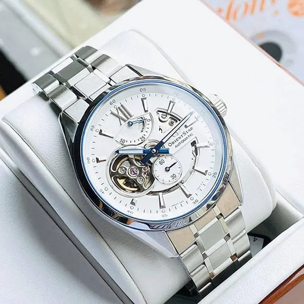Đồng Hồ Orient Star RE-AV0113S00B Màu Bạc