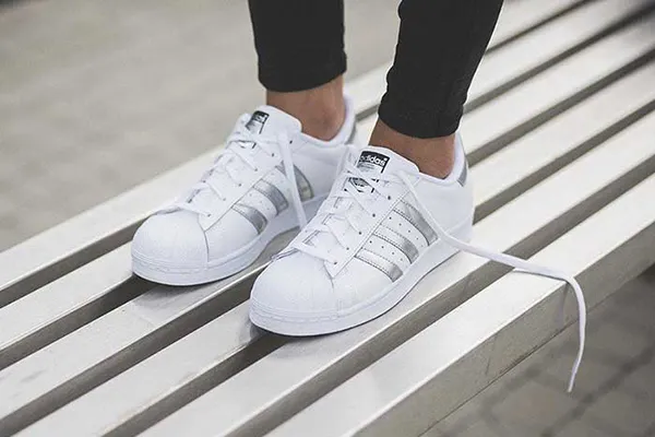 Giày Thể Thao Nữ Adidas Originals Superstar Màu Trắng Size 36 - Giày - Vua Hàng Hiệu