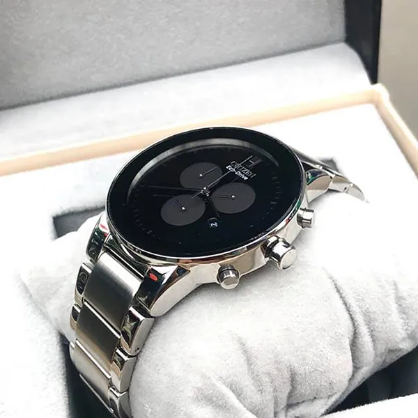 Đồng Hồ Nam Citizen Axiom Eco-Drive AT2240-51E Màu Đen Bạc - Đồng hồ - Vua Hàng Hiệu