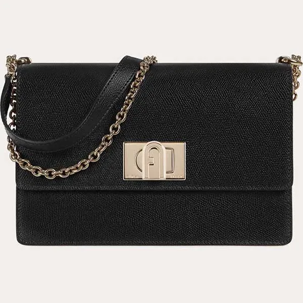 Túi Xách Furla 1927 Crossbody Nero Màu Đen Size S - Túi xách - Vua Hàng Hiệu