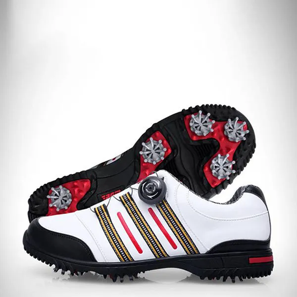 Giày Golf Nam PGM Golf Classic Cleats XZ019 Màu Trắng Đen - Giày - Vua Hàng Hiệu