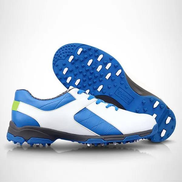 Giày Golf Nam Tránh Nước - PGM XZ076 Màu Trắng Xanh