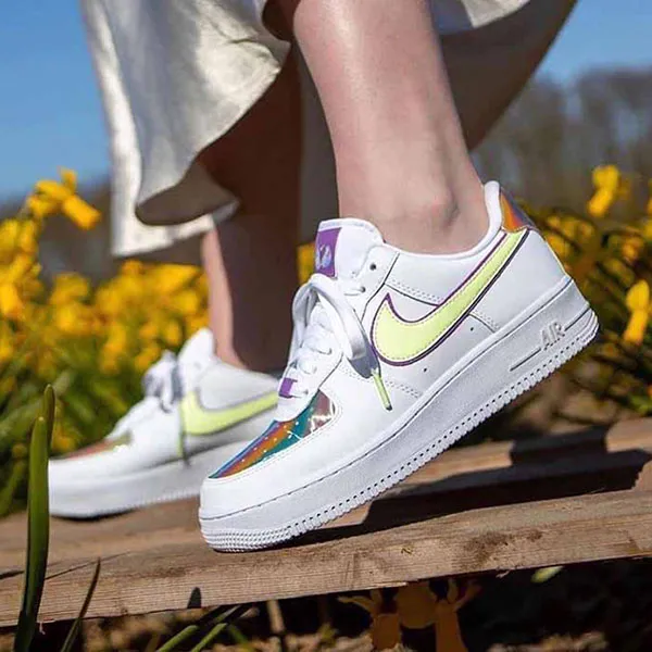 Giày Nike Air Force 1 Low Easter CW0367-100 Màu Trắng Size 40.5