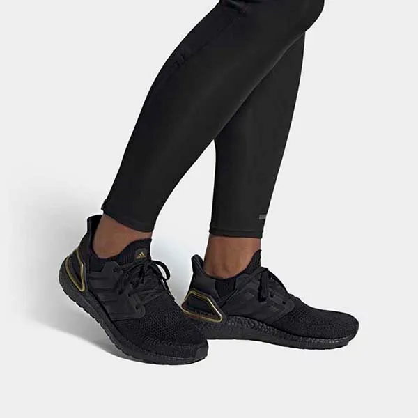 Giày Thể Thao Adidas Ultra Boost 20 Triple Black Gold Màu Đen - Giày - Vua Hàng Hiệu