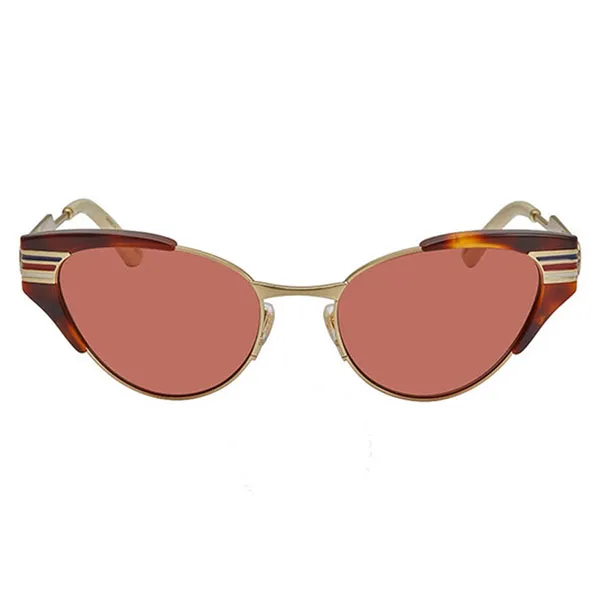 Kính Mát Gucci Brown Cat Eye Ladies Sunglasses GG0522S 002 55