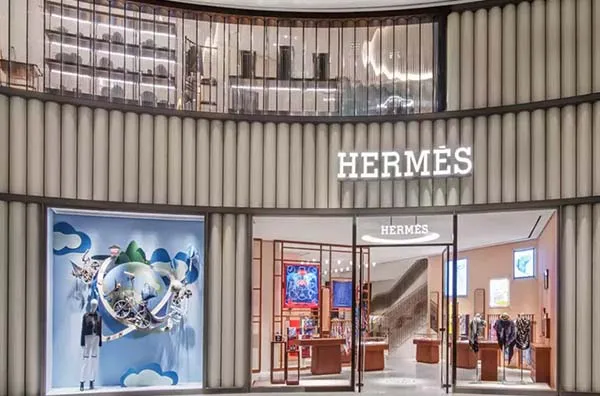 Cà Vạt Hermès Cravate Blue Digital H Marine Clair Rouge 659266T Màu Xanh Phối Đỏ