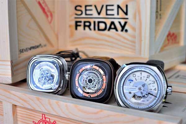Đồng Hồ Nam SevenFriday P-Series Automatic Black Dial Men's Watch P2B/02 Màu Đen - 2