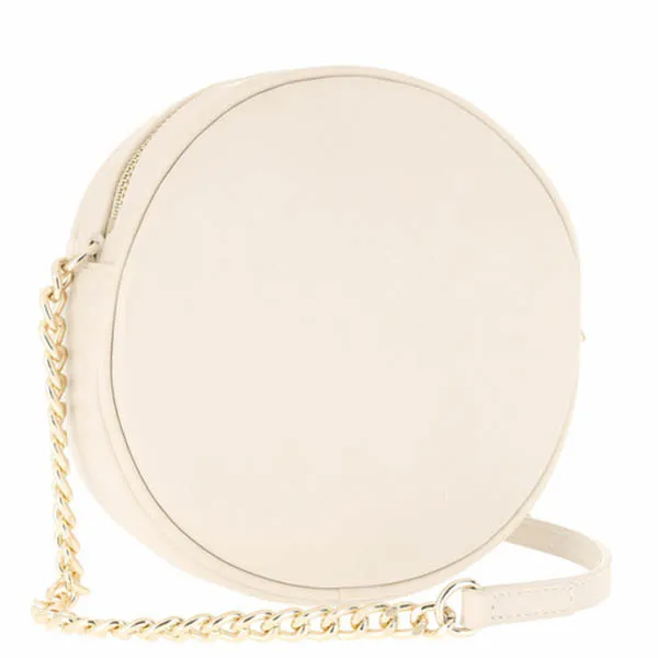 Túi Đeo Chéo Love Moschino Round Crossbody Bag Avorio Màu Kem - Túi xách - Vua Hàng Hiệu
