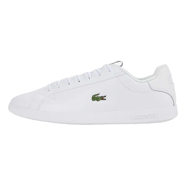 Giày Thể Thao Lacoste Graduate 520 Màu Trắng Size 40.5