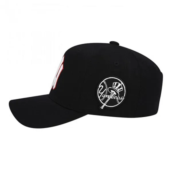 Mũ MLB New York Yankees Circle Curve Cap 32CP16911-50L Màu Đen