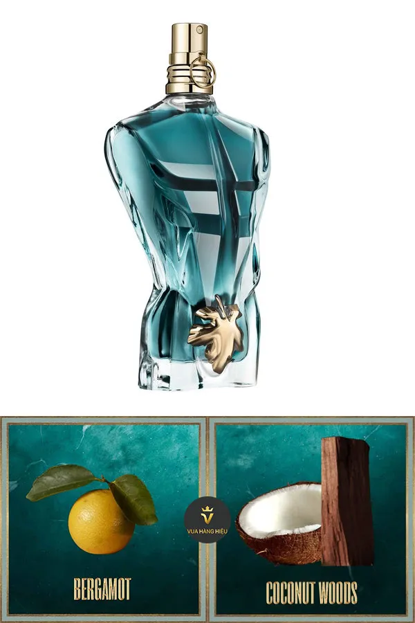 Nước Hoa Nam Jean Paul Gaultier Le Beau Eau de Toilette 125ml - Nước hoa - Vua Hàng Hiệu