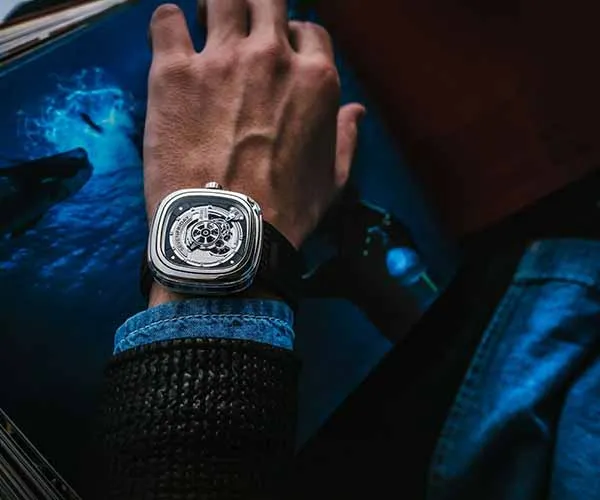 Đồng Hồ Nam SevenFriday S-Series Rhodium Dial Automatic Men's Watch S1/01 - Đồng hồ - Vua Hàng Hiệu