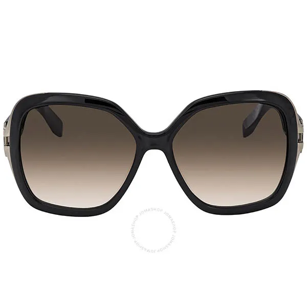 Kính Mát Salvatore Ferragamo Brown Gradient Square Sunglasses SF781S 001 56 Màu Đen - Kính mắt - Vua Hàng Hiệu