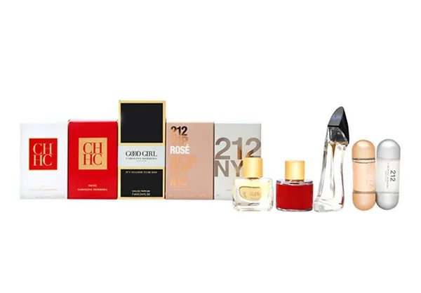 Set Nước Hoa Nữ Carolina Herrera Variety Miniature 5 Chai