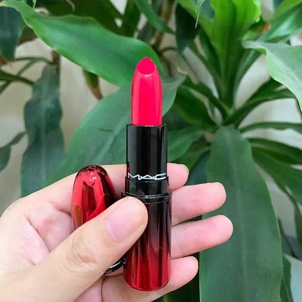 Son Mac 428 Give Me Fever Love Me Lipstick Màu Đỏ Tươi - Son Môi - Vua Hàng Hiệu