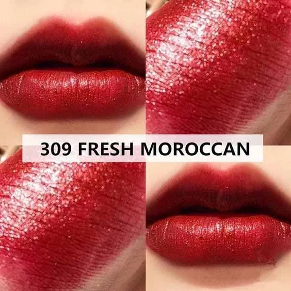 Son Mac Frost 309 Fresh Moroccan Màu Đỏ Gạch