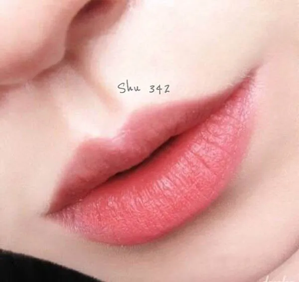 Son Shu Uemura Unlimited Matte M CR 342 Màu Hồng Cam Sữa - Son Môi - Vua Hàng Hiệu