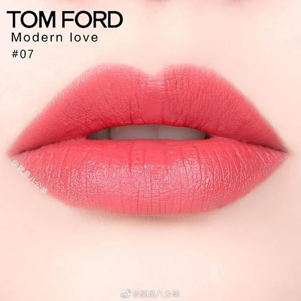 Son Tom Ford Lip Color Satin Matte Modern Love 07 Màu Hồng Đỏ