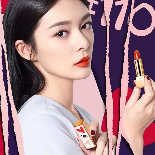 Son Yves Saint Laurent YSL Rouge Pur Couture I Love You So Pop 110 Red Is My Savior Limited Màu Đỏ Cam - Son Môi - Vua Hàng Hiệu