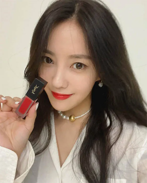Son Kem Yves Saint Laurent YSL Rouge Tatouage 201 Màu Đỏ Cam