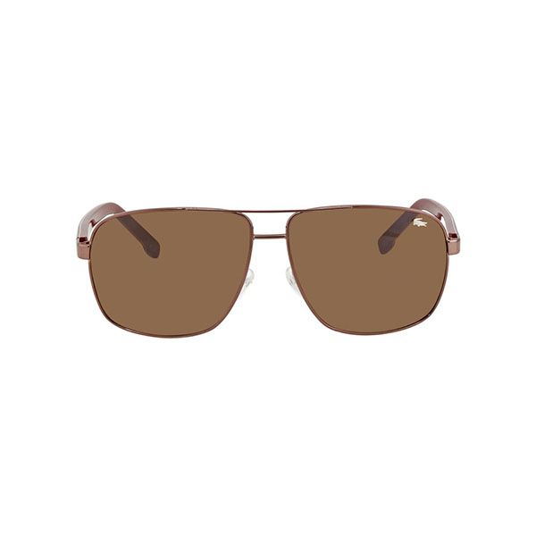 Kính Mát Lacoste Brown Shaded Rectangular Unisex Sunglasses L162S 210 61 - 2